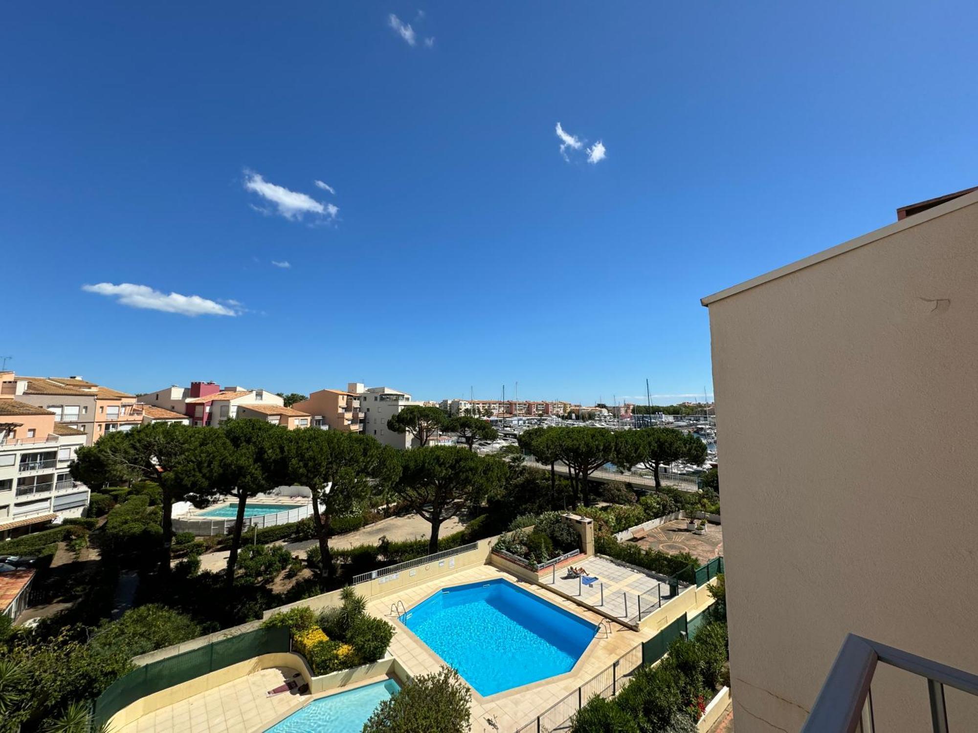 T1 Cap D'Agde Piscine Port 아파트 외부 사진